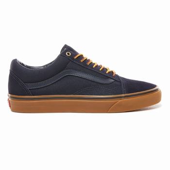 Vans Gum Old Skool - Miesten Tennarit - Sky Captain/Boot Lace